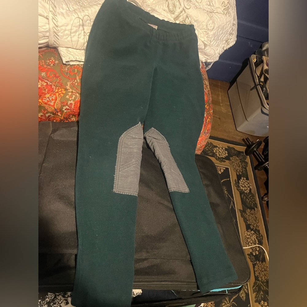 Equestrian Green and Gray Bottoms
